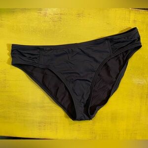 Lole Womens Dark Charcoal Bikini Bottom SZ M. Great Condition